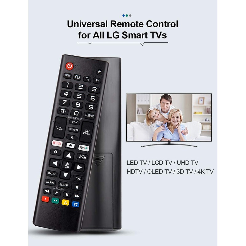 Ersatz Fernbedienung für Alle LG Modelle Universal TV Remote Control
