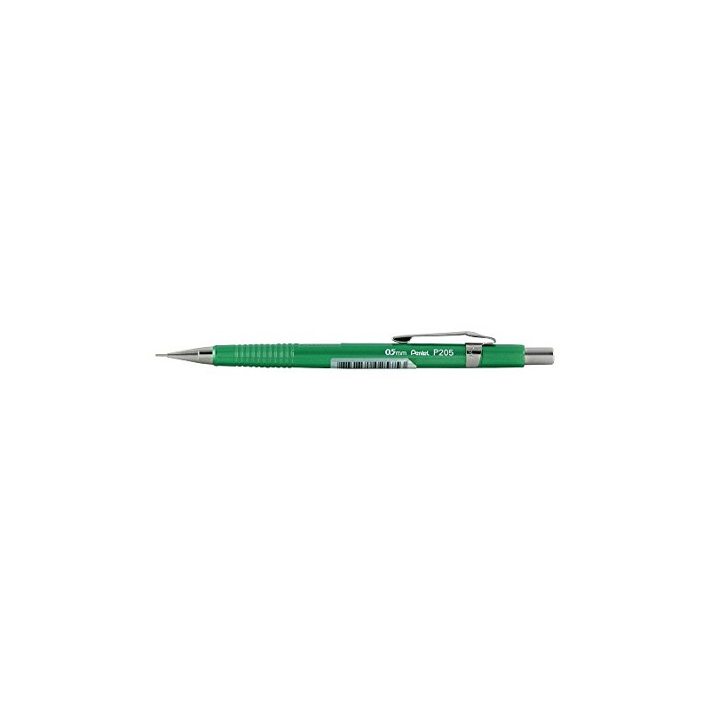 Pentel P205 Sharp Mech Pencil 0.5 mm Met.Green