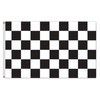 Checkered Flag 6X10 FT, Outdoor Polyester Flags, Black and White Racing Flags,Double Stitched Flags with Brass Grommets and Stronger Header. (6X10)