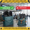 Extra Large,Heavy Duty Stroller and Car Seat Gate Check Bag,Compatible