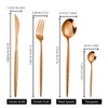 24 Pieces Silverware Set for 4 Stainless Steel Flatware Set