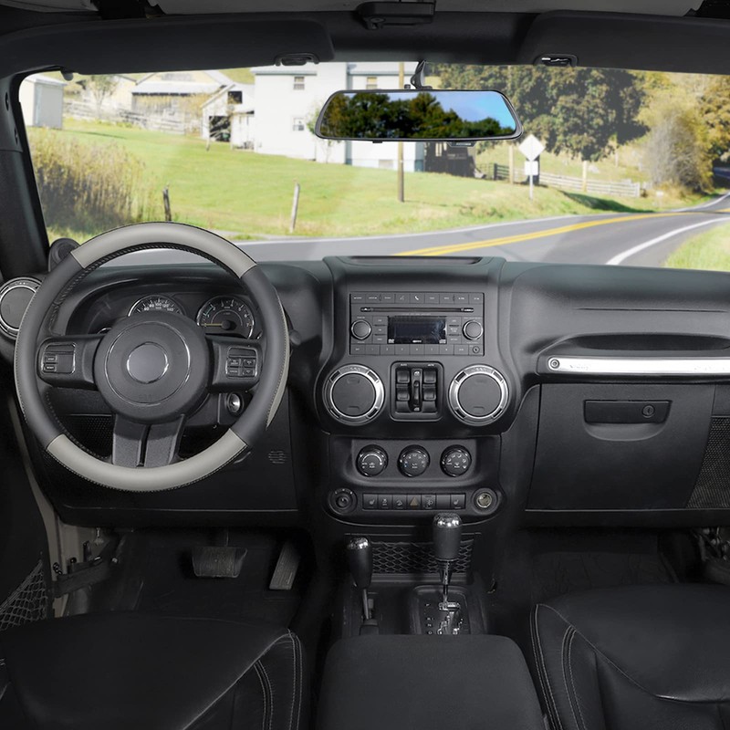 SEG Direct Car Steering Wheel Cover Large-Size for F150 F250