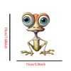 Cute Frog Car Stickers 2-Pack – Waterproof Vinyl Decals for