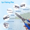 Fishing Crimping Pliers + 500pcs Fishing Crimp Sleeves Kit, Fishing