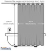 Furlinic Shower Curtain, Bathroom Curtain For The Bathtub, Textile Bath