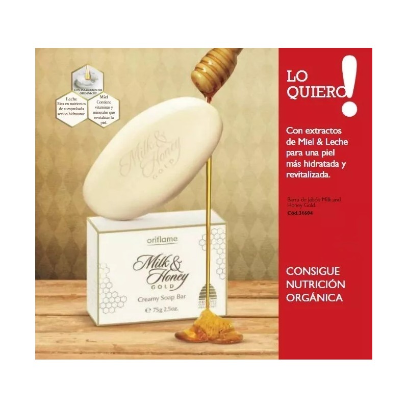 Oriflame Set Crema Para Manos-exfoliante-jabón Leche Y Miel Oriflame