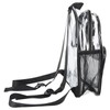 Clear Backpack Waterproof Heavy Duty Fashionable Eco Friendly PVC Transparent