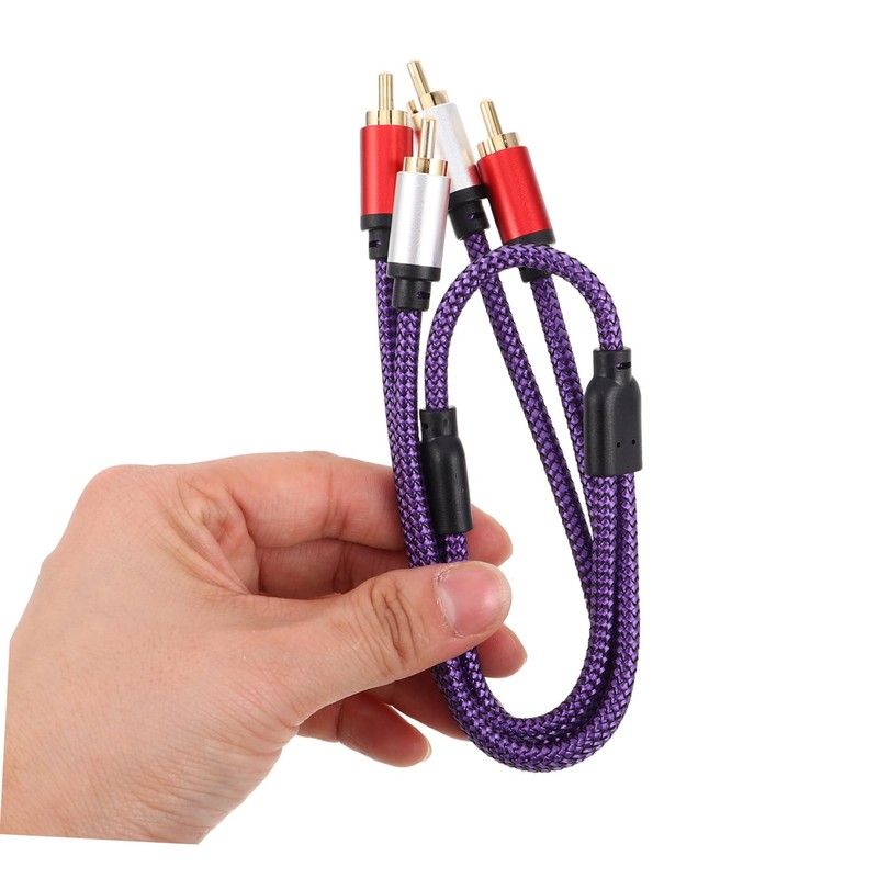 Levemolo Rca Cables for Car Audio Home Theater Amplifier Speaker