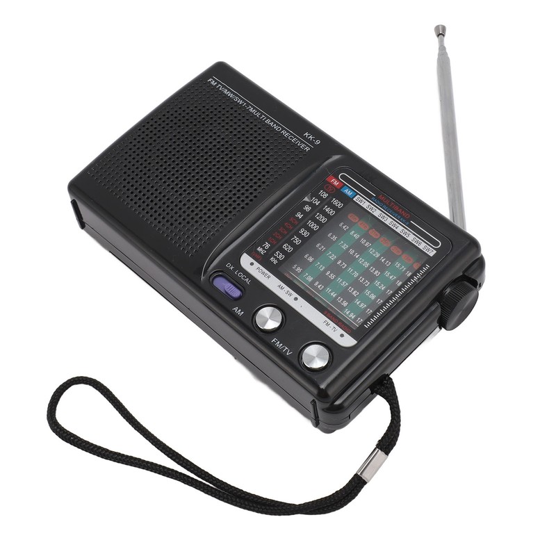Portable Multi Band Radio FM MW SW Multifunction Built in