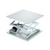 QWORK Lift Tables, 12"x12" Lab Scissors Jack, 304 Stainless Steel