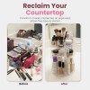 Organizador Giratorio 360° Para Maquillaje Y Cosméticos Clear