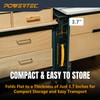 POWERTEC Portable Folding Worktable – Heavy-Duty Workbench with 33.5" x