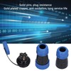 Aviation Plug Socket IP68 Waterproof Solderless Male Female Pair Connector