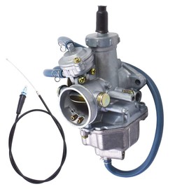 labwork Carburetor with Throttle Cable Replacement for Honda TRX250 TRX250TE TRX250TM Recon 250