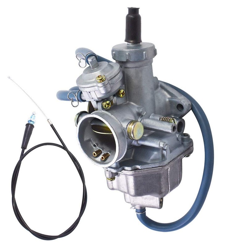 labwork Carburetor with Throttle Cable Replacement for Honda TRX250 TRX250TE