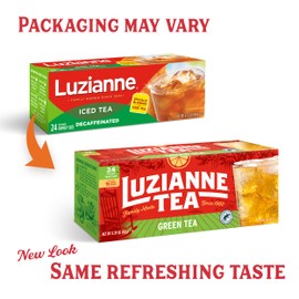 Luzianne Green Tea Bags, Family Size, 24ct Box (Pack of 1)