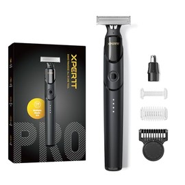 Xpert T Magnetischer Bartschneider & Elektrorasierer, All-in-One, verstellbarer Kamm, 12-in-1, Nasentrimmer, Epilierer & Körperschneider, für Herren und Damen, Schnellladung Typ C