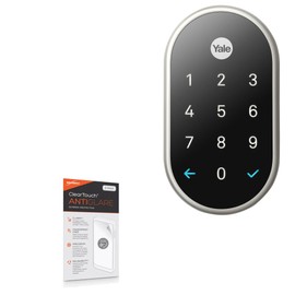 BoxWave Screen Protector Compatible with Yale Nest X YRD540 - ClearTouch Anti-Glare (2-Pack), Anti-Fingerprint Matte Film Skin for Yale Nest X YRD540