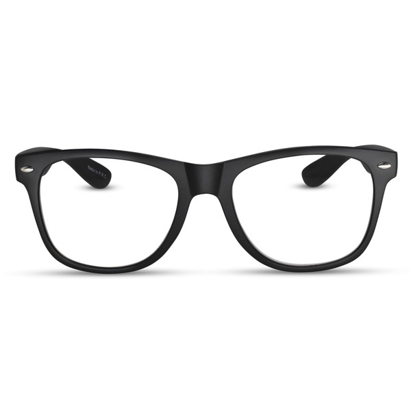 2SeeLife Matte Black TR-90 Large Reading Glasses for Men –