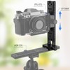 Haoge LVR-200CP Double Dovetail Plate 200mm Vertical Rail with 90