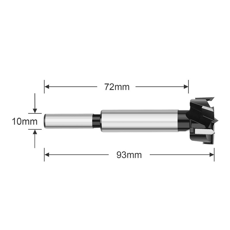 Forstner Drill Bit 38 mm Wood, Wood Drill Bit with