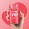 Novomins Energy Raspberry Flavour Vitamins 60 Gummies 30 Days Supply