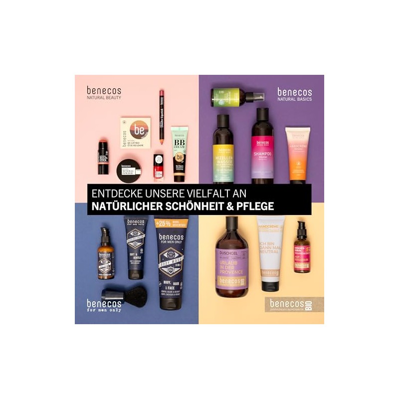 Benecos 20-Free Vegan Nail Polish Lovely Lavender - Plant-Based Nail