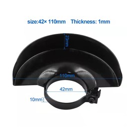 It Works Great 1Pcs 4.5inch Black Angle Grinder Metal Safety Guard Protector Wheel Cover for Electric Angle Grinder Match For 100 type Angle Grinder