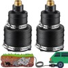 Qualirey 2 Pack Pest Control Exhaust Pipe Attachment Transport Exhaust
