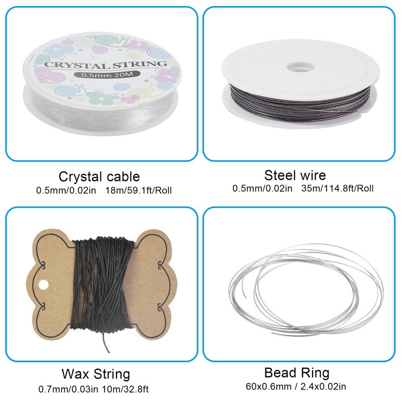 Jewelry Making Tool Kit Earring Crafts DIY Lobster Clasp Wax