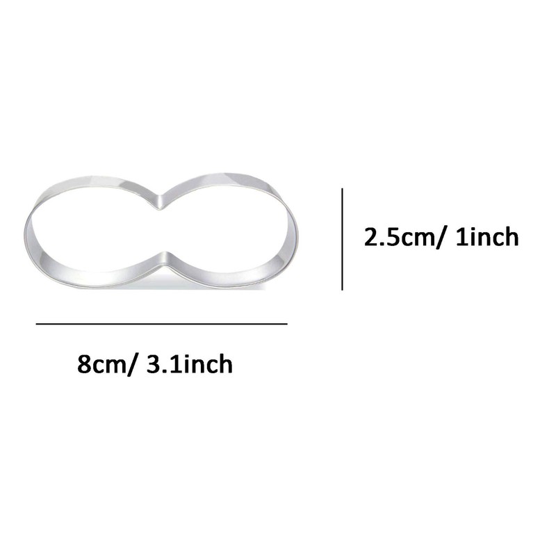 WJSYSHOP Bra Cookie Cutter Stainless Steel