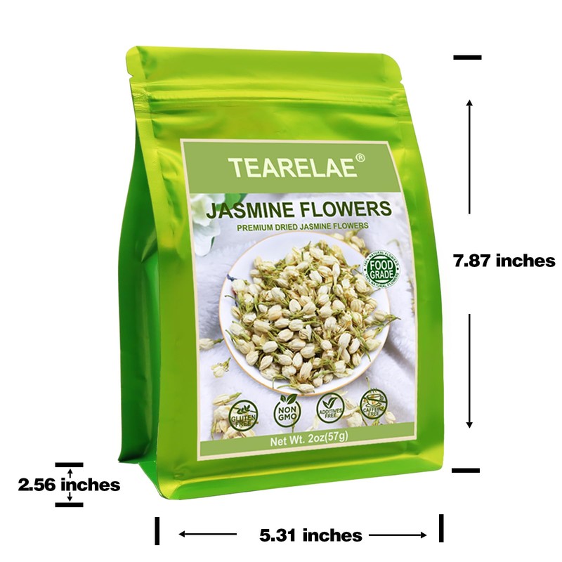 TEARELAE - Dried Jasmine Flowers Bud - Edible Flowers For