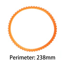 MEETOOT 5pcs Planer Drive Belt for Makita 1900B BKP180 KP0080 KP0810 Power Tools Replacement Parts, Orange