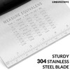 Urbanstrive Bench Scraper for Baking, Stainless Steel Dough Cutter and