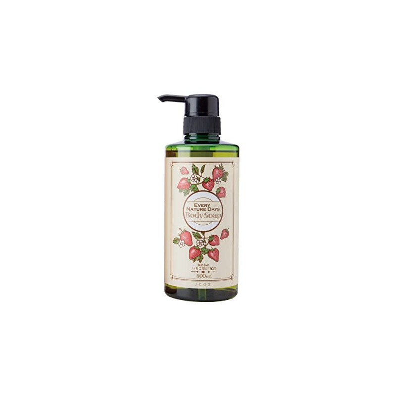 Jacos EVERY Nature DAYS Strawberry Body Soap, Strawberry & Floral,