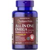 Puritan's Pride All In One Omega 3, 5, 6, 7 & 9 with Vitamin D3 - 60 Softgels