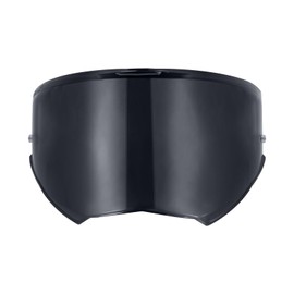 JQF Gear Advant X Visor Shield, Outer Face Shield for Advant X Motorcycle Helmet Compatible with Advant X Carbon (Black)