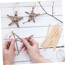 Operitacx 20pcs Natural Wood Sticks for Crafting Branches for Floral Arrangements Festival Decor and Creative Projects