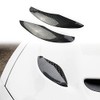 crosselec Carbon Fiber Engine Hood Vent rain Eyebrow Guard Cover Trim for Charger SRT 2015-2021