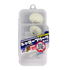 Arukazik Japan Shallow Freak Set, F, Color: White Glow, Shallow Freak Set of 3, 0.3 oz (7.5 g), 0.4 oz (10.5 g), 0.5 oz (15.0 g)