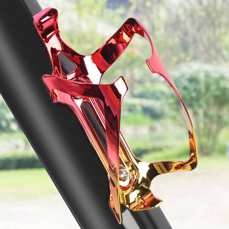 Aluminum Alloy Mountain Bike Water Bottle Holder Cage Bottle Secure