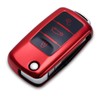 QBUC Car Key Case for VW, TPU Dustproof Key Box,