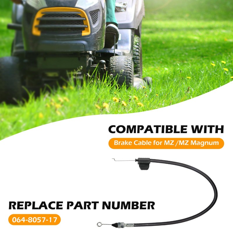 064-8057-17 Brake Cable Replacement for Bad Boy MZ/MZ Magnum Lawn