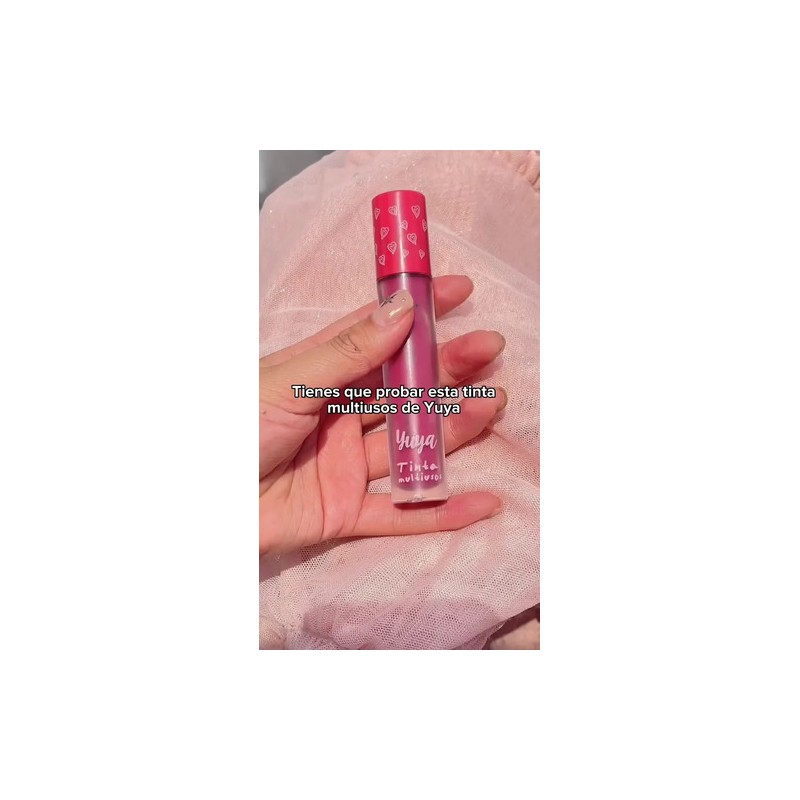 Tinta Multiusos Con Extracto De Aloe Vera Fucsia 5.5ml Yuya