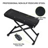 siyuwuro Pedicure Foot Rest Kit 6 Adjustable Heights Foot Stand
