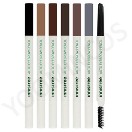 Innisfree 이니스프리 납작 아이브로우 펜슬/2개/3개/4개 [6호 동트기 전 어반 브라운 1+1(2개)] Innisfree Flat Eyebrow Pencil / 2 pcs / 3 pcs / 4 pcs [No. 6 Urban Brown Before Dawn 1+1 (2 pcs)]