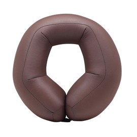 MOGU Bead Cushion, Brown, Neck Pillow, Brown (Total Length: Approx. 11.0 inches (28 cm)