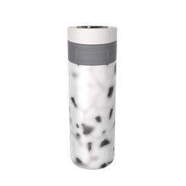 KAMBUKKA ETNA Foggy Terrazzo Insulated Water Bottle (500 ml) - Waterproof Thermos: Snapclean® Technology - Ideal for Hot and Cold Drinks - Non-slip Bottom - Stainless Steel - ETNA Foggy Terrazzo Model
