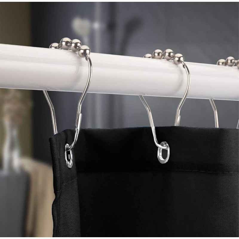Mebix TRD Cortina de Baño 214x183 cm | Impermeable y