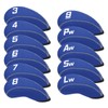 11 Pack Golf Iron Covers Headcovers (3-9, P, A, S,